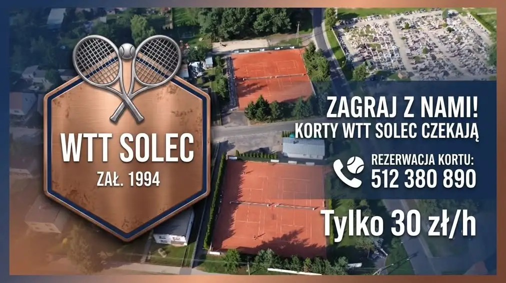 Korty tenisowe w Solcu – zagraj już dziś!