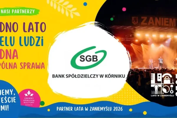 Bank Spółdzielczy w Kórniku – partner Lata w Zaniemyślu i edukacji finansowej