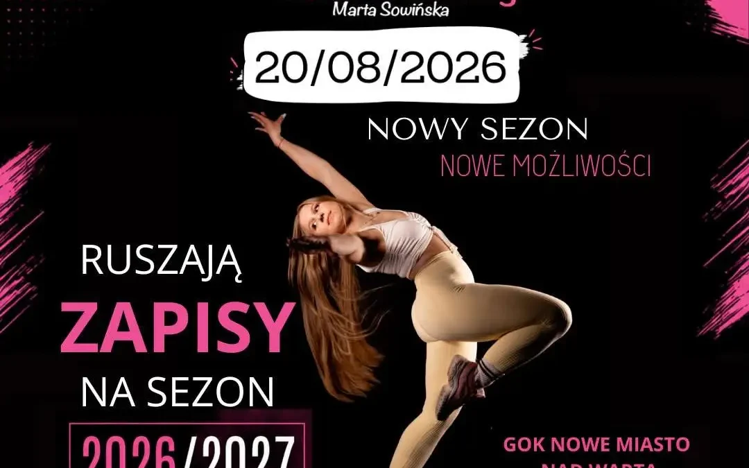 Zapisy do Sówka Dance Academy w Nowym Mieście nad Wartą już 20 sierpnia