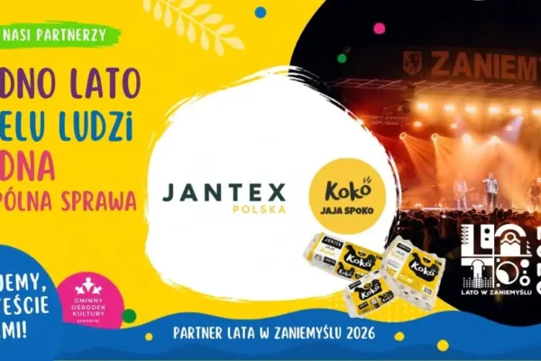 Jantex Polska i marka KOKO wspierają wydarzenia kulturalne w Zaniemyślu