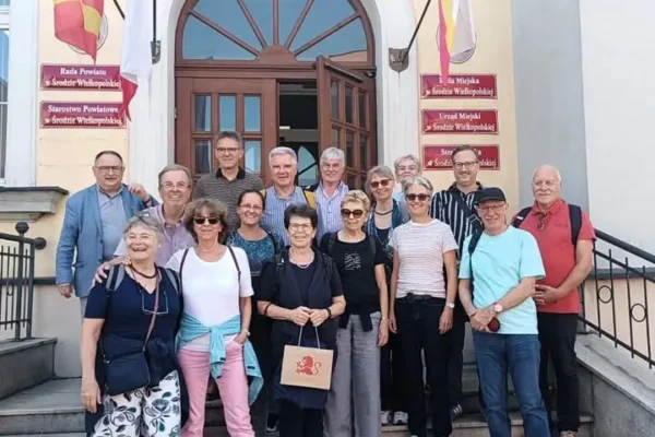 Szwajcarscy goście z Muttenz z wizytą w Środzie Wielkopolskiej
