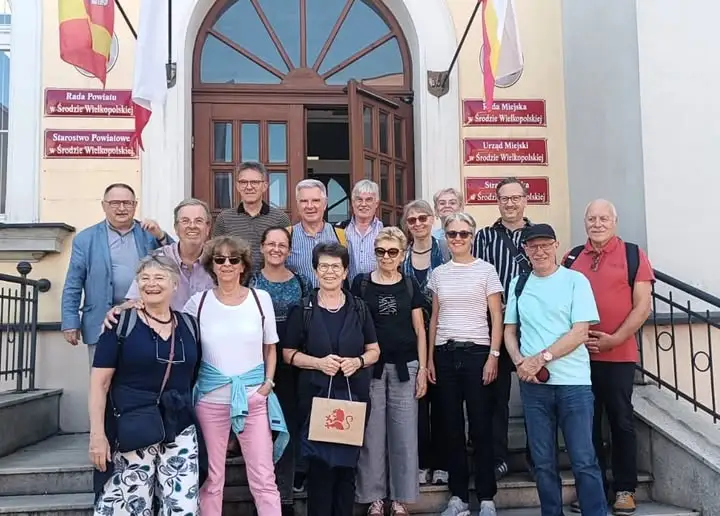 Szwajcarscy goście z Muttenz z wizytą w Środzie Wielkopolskiej