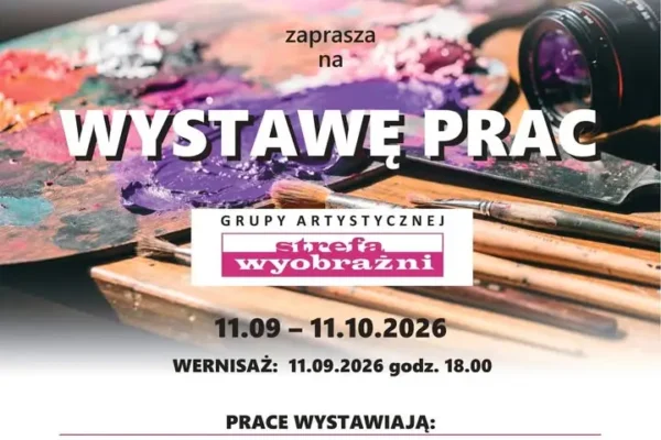 Wernisaż grupy Strefa Wyobraźni w Muzeum Ziemi Średzkiej
