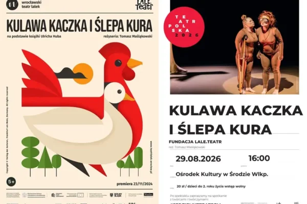 Teatralne zakończenie wakacji w Środzie Wlkp. – spektakl dla dzieci i dorosłych