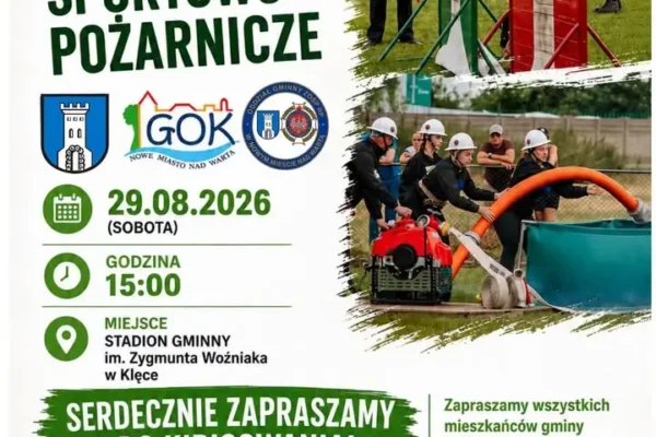 Gminne Zawody Sportowo-Pożarnicze już w sobotę w Klęce