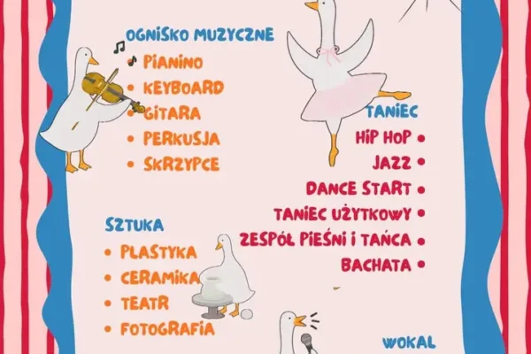 20 sekcji w nowym sezonie kulturalnym – zapisy przez ActiveNow od 1 września