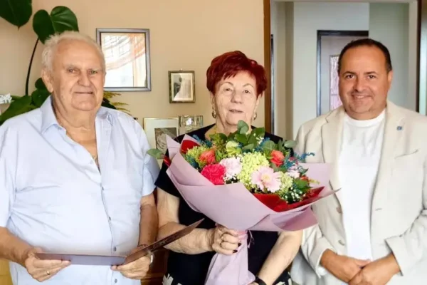 Diamentowe Gody w Chociczy: 60 lat małżeństwa Państwa Pawelczyków