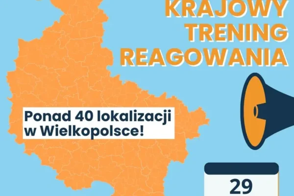 Krajowy Trening Reagowania w Wielkopolsce – sprawdź, gdzie odbędą się szkolenia