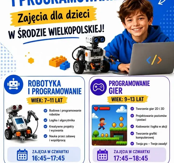 Centrum Robotyki zaprasza na zajęcia z robotyki i programowania