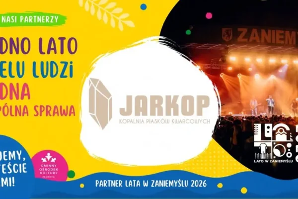Lokalna firma JARKOP wspiera plażę w Zaniemyślu