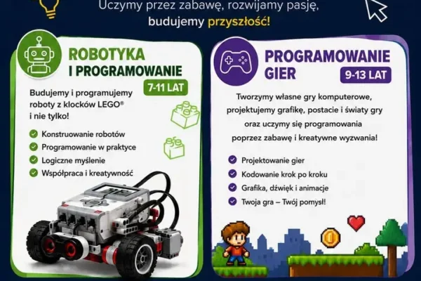 Środa Wielkopolska: trwają zapisy na zajęcia z robotyki i programowania w Ośrodku Kultury