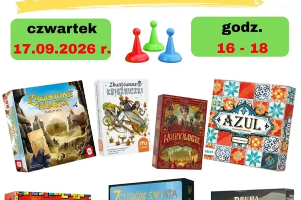 Popołudnia z planszówkami wracają do Środy Wielkopolskiej