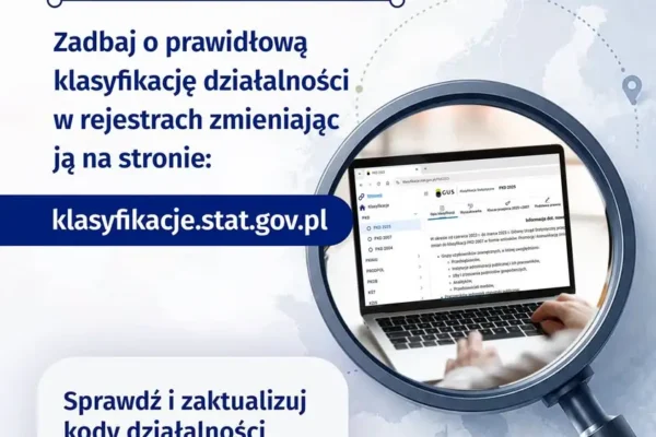 Kody PKD do zmiany – sprawdź swoją działalność przed końcem 2026 roku