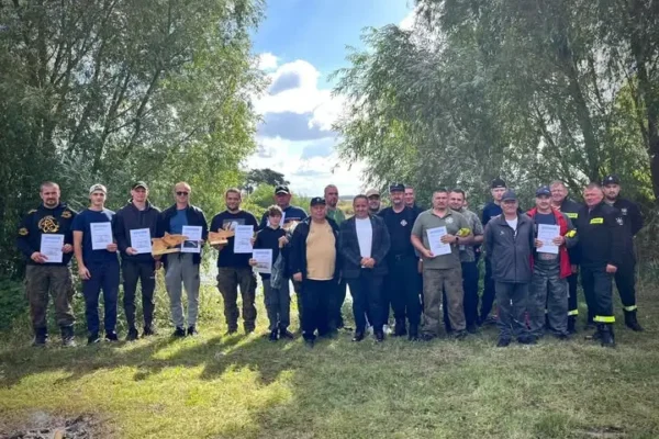 II Zawody Wędkarskie OSP w Osieku: sukces druhów z Nowego Miasta nad Wartą