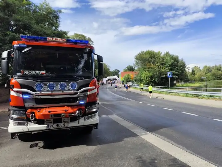 OSP Pieczkowo zabezpieczało III Bieg im. Powstańców Miłosławskich