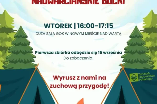 Nowomiejscy harcerze i zuchy wracają do zbiórek. Rusza nowy sezon harcerskiej przygody