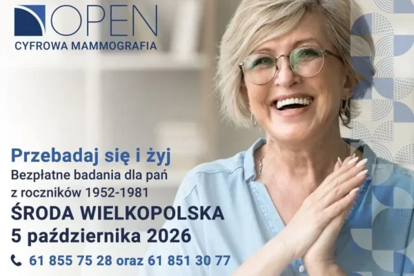 Mammobus w Środzie Wielkopolskiej – bezpłatne badania piersi w październiku