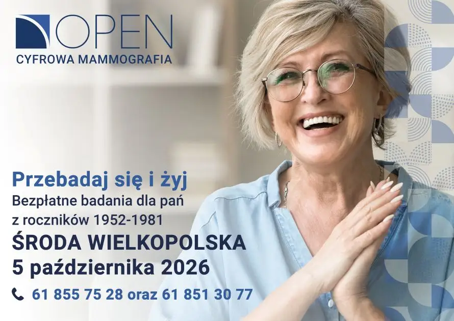 Mammobus w Środzie Wielkopolskiej – bezpłatne badania piersi w październiku