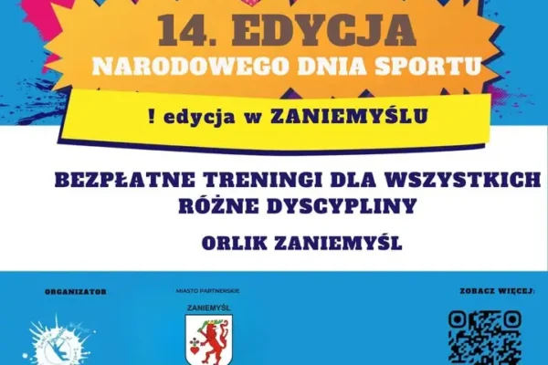 Narodowy Dzień Sportu w Zaniemyślu – 20 września na Orliku