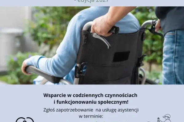 Powiat Średzki ogłasza nabór do programu „Asystent osobisty osoby z niepełnosprawnością” – edycja 2027