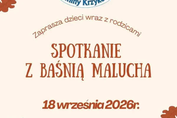 Biblioteka w Krzykosach zaprasza na spotkanie z baśnią dla najmłodszych