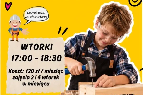 Majsterkowanie dla dzieci w Zaniemyślu – darmowe zajęcia pokazowe 29 września