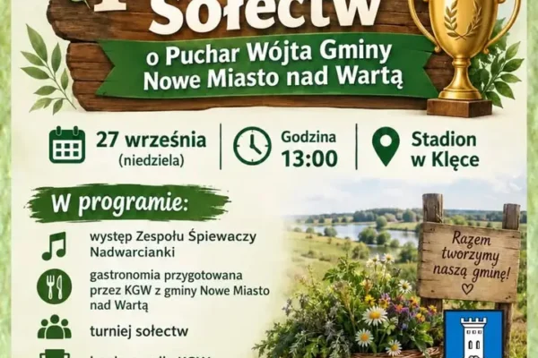 1. Turniej Sołectw w Klęce – zaproszenie na wspólną zabawę 27 września
