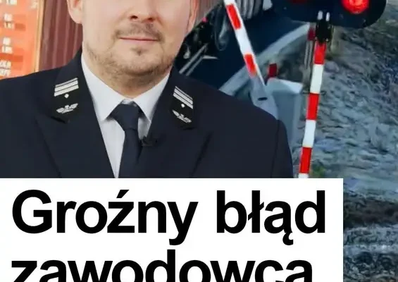 PKP apeluje: czerwone światło na przejeździe kolejowym to bezwzględny nakaz zatrzymania