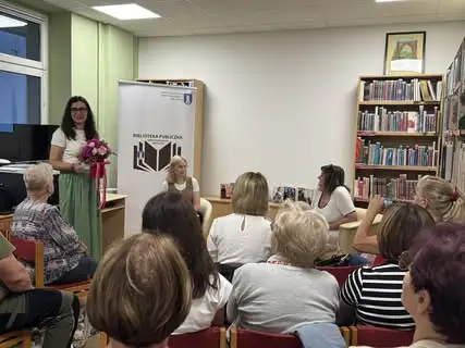 Joanna Jax gościem biblioteki w Nowym Mieście nad Wartą – spotkanie o literaturze i historii