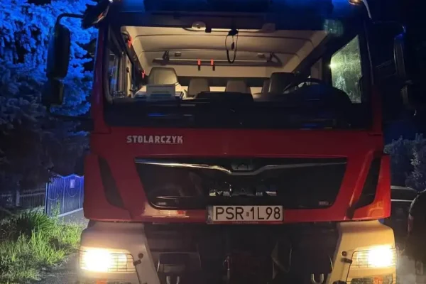Fałszywy alarm E-Call w Komorzy. Strażacy z Nowego Miasta nad Wartą sprawdzili zgłoszenie