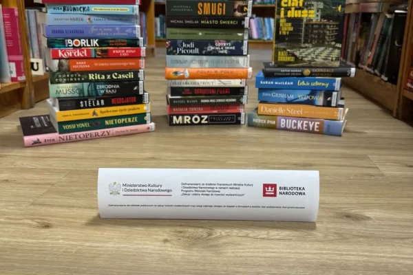 Nowe książki w bibliotece w Nowym Mieście nad Wartą – kryminały, powieści i literatura faktu