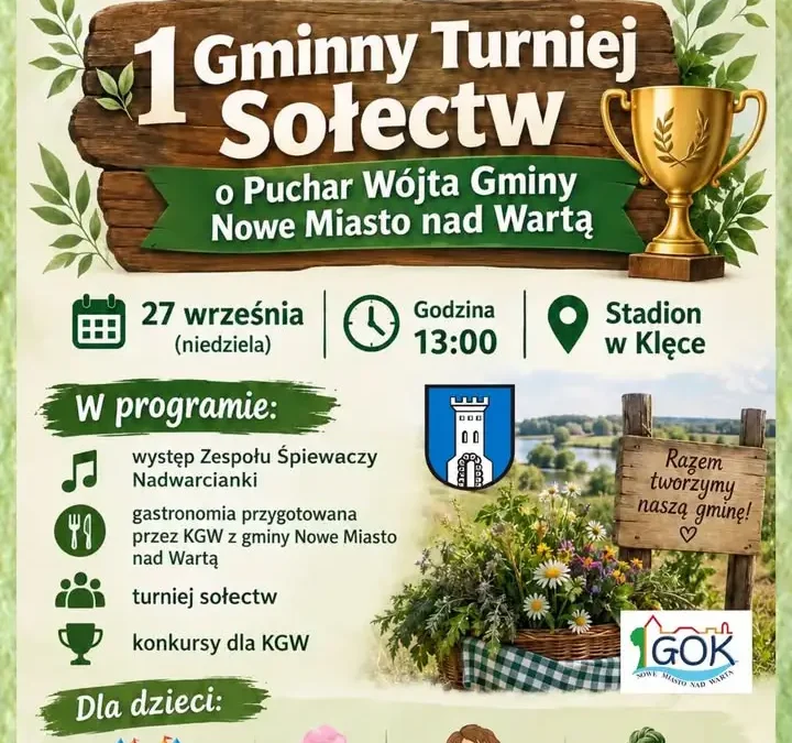 I Gminny Turniej Sołectw w Klęce – sportowa rywalizacja i integracja mieszkańców