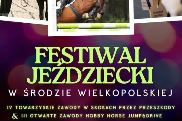 Środa Wielkopolska: Festiwal Jeździecki w Parku Łazienki już dziś