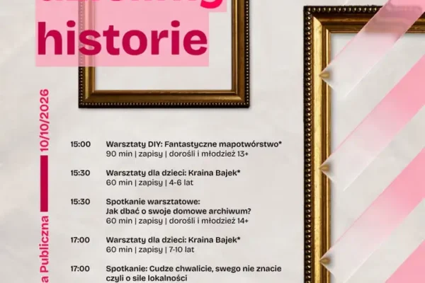 Warsztaty „Współdzielimy historie” w Środzie Wielkopolskiej – zapisy trwają