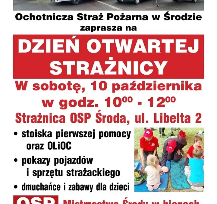 160 lat OSP Środa Wielkopolska – strażacy zapraszają na pokazy i wspólne świętowanie
