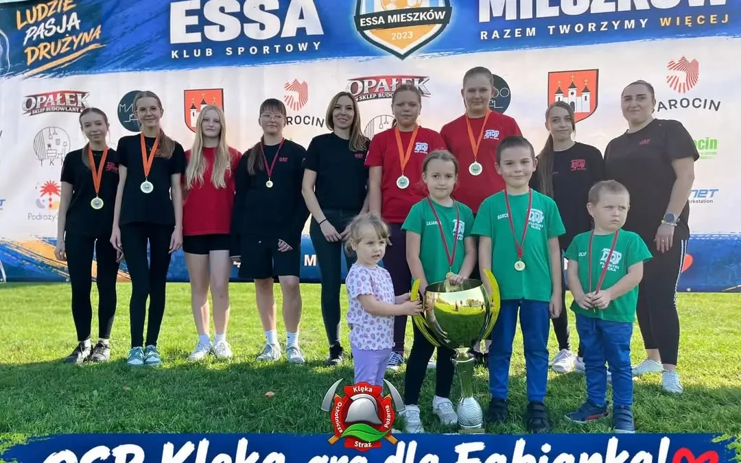 Turniej charytatywny w Mieszkowie: strażacy grali dla Fabiana