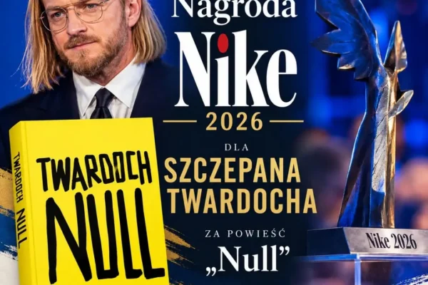 Szczepan Twardoch z podwójną nagrodą literacką za powieść „Null”
