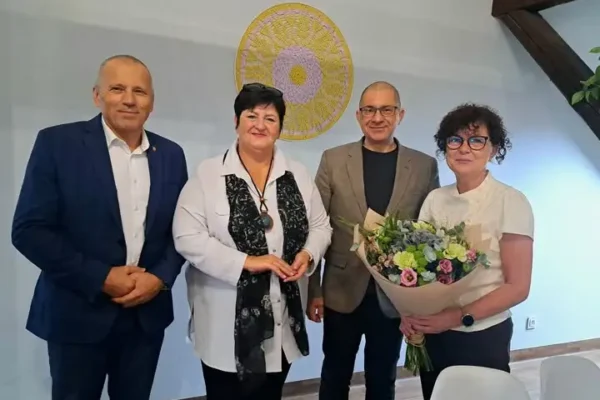 Dzień Białej Laski w Środzie Wielkopolskiej – spotkanie z samorządowcami