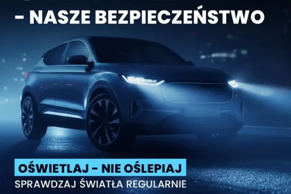 Bezpłatne sprawdzenie świateł w powiecie średzkim – akcja „Twoje Światła – Nasze Bezpieczeństwo”