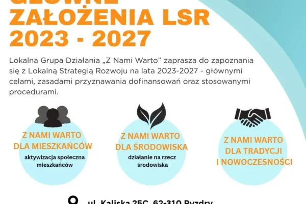 LGD „Z Nami Warto” wspiera siedem gmin – rusza nabór wniosków i doradztwo
