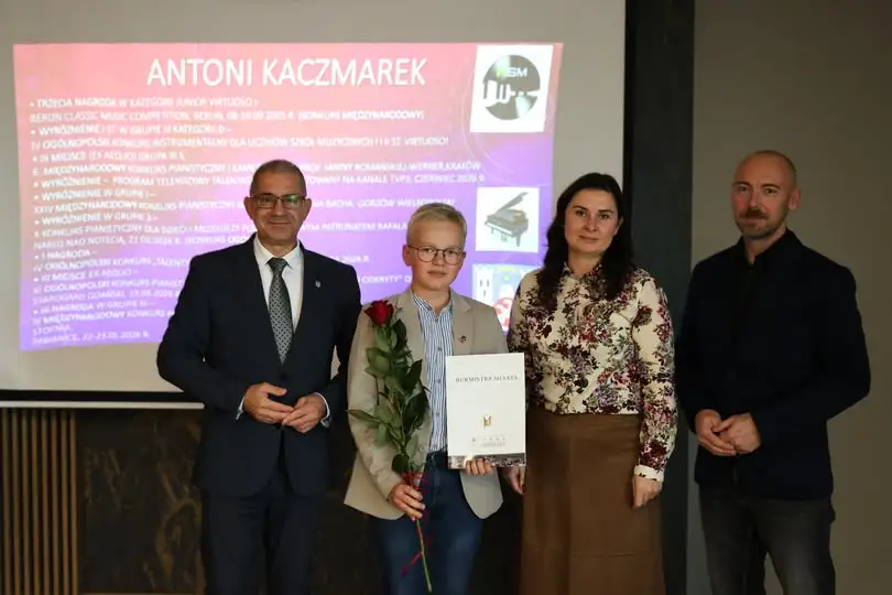 Nagrody Burmistrza Środy Wielkopolskiej dla młodych artystów