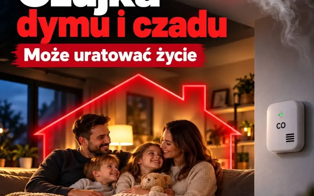 Czujka dymu i czadu – małe urządzenie, które ratuje życie. Sezon grzewczy rozpoczęty