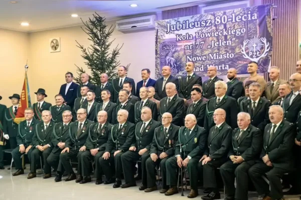80-lecie Koła Łowieckiego „Jeleń” w Nowym Mieście nad Wartą
