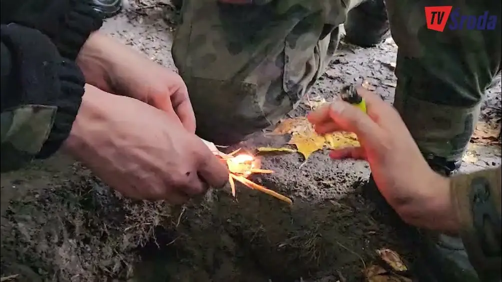 Uczniowie klas wojskowych ze Środy Wielkopolskiej ćwiczyli w terenie