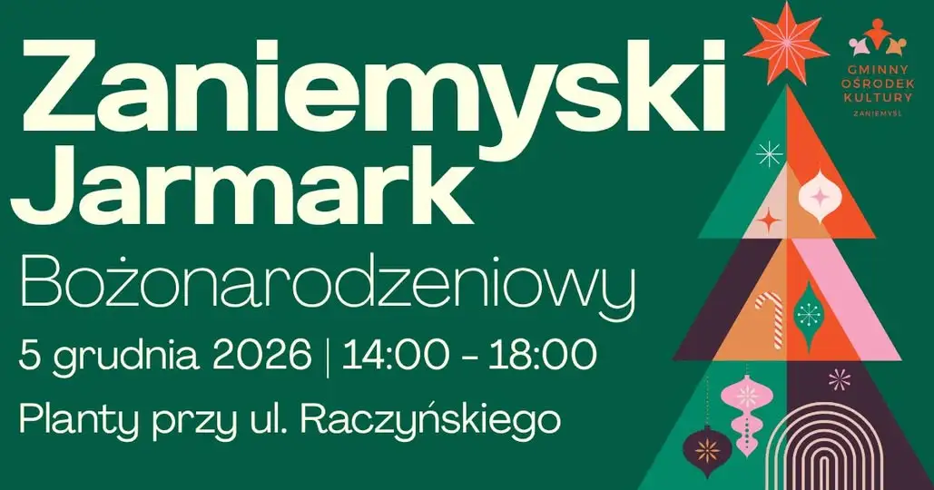 Zaniemyśl szuka wystawców na Jarmark Bożonarodzeniowy 2026